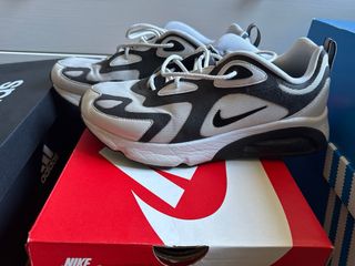 Zapatillas Nike Air Max 200 Negras y Blancas