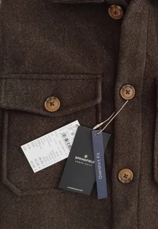 Sobrecamisa Springfield Talla XS Verde