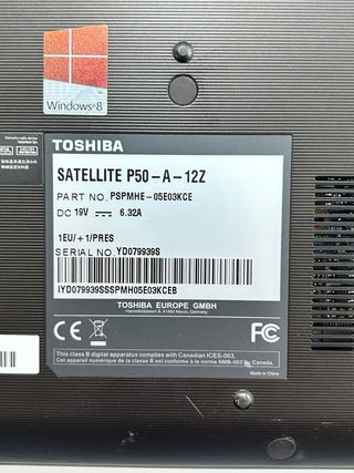 Toshiba Satellite P50 i7 / 16Gb / 480Gb SSD