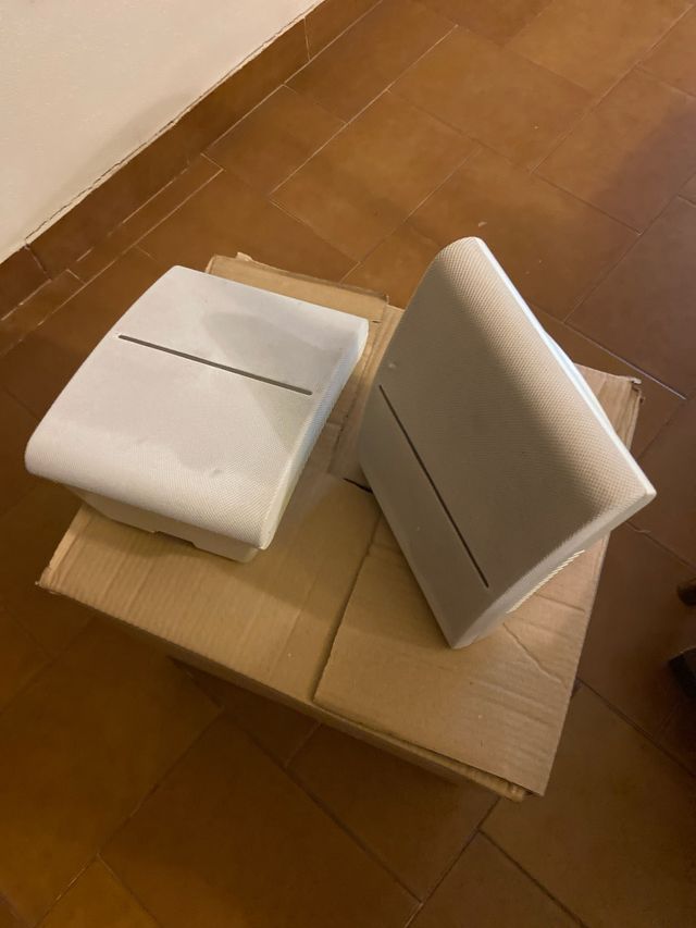 2 Altavoces Yamaha Blancos