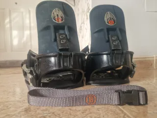 Fijaciones Snowboard Burton Año 1993.