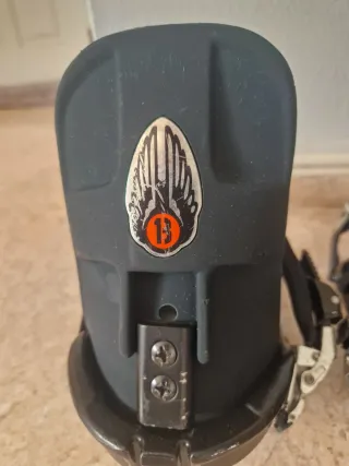 Fijaciones Snowboard Burton Año 1993.
