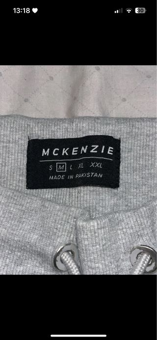 Pantalón chándal gris McKenzie Talla M