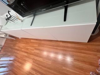 Dos Muebles Ikea BESTÅ Blanco