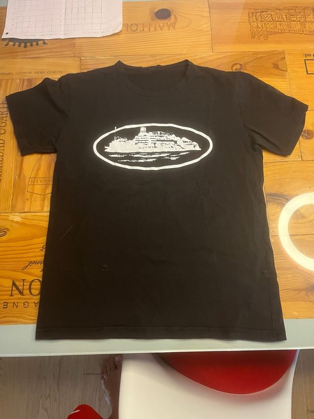 Camiseta Corteiz Negra Talla S