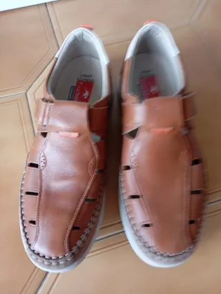 Sandalias Fluchos Marrones Hombre