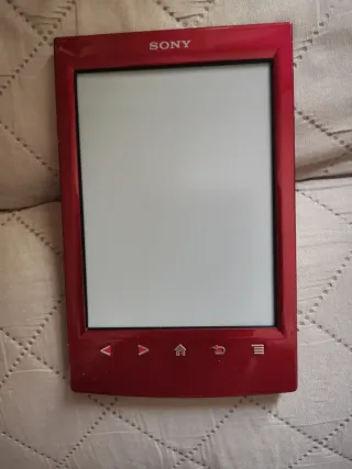 Lector Electrónico Sony PRS12 Rojo