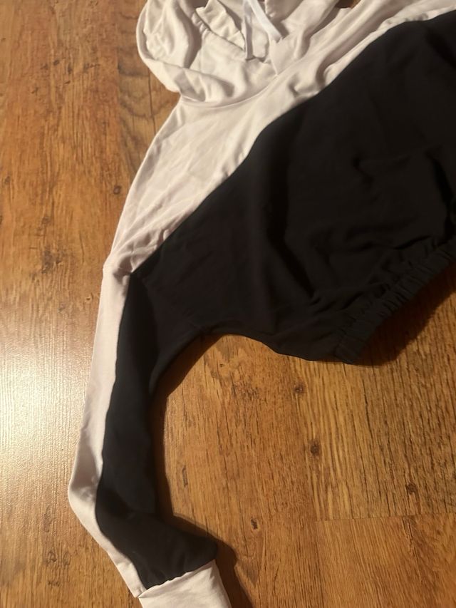 Camisetas manga largas cuello alto rosa