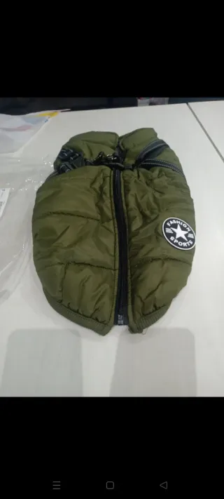 Giacca invernale cane Antivento Verde 3xl