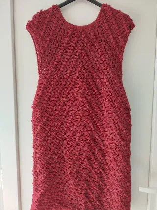 Vestido tejido a mano