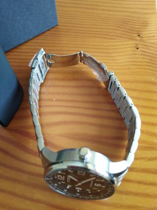 Reloj Citizen Automático Negro y Plateado