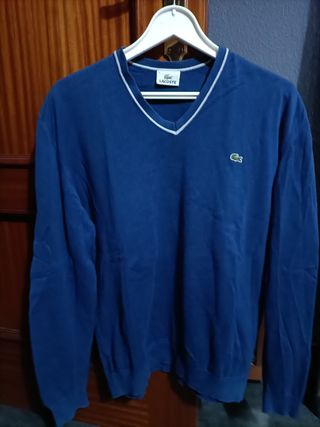 Jersey Lacoste Azul Talla L