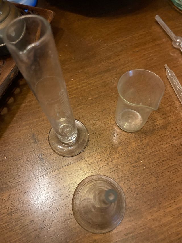 Pipetas y tubos de ensayo