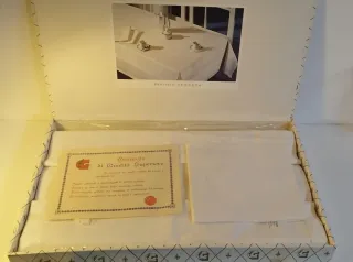 Tovaglia vintage per 12 persone