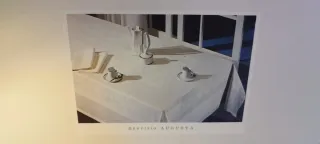 Tovaglia vintage per 12 persone