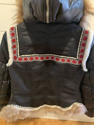 Cazadora Higly Preppy Negra Multicolor