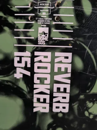 Tabla Snowboard Rome SDS Reverb 154