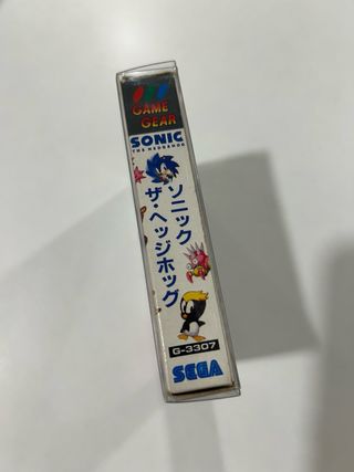 Sonic 1 Game Gear versión japonesa SEGA