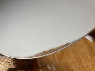 Mesa redonda Ikea INGATORP blanca
