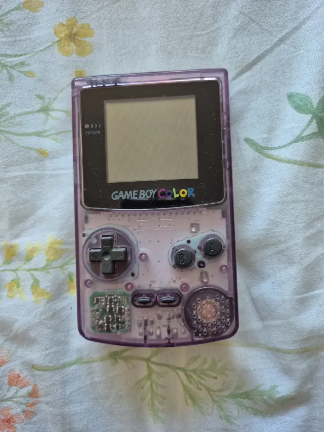 Nintendo Game Boy Color Morado Transparente