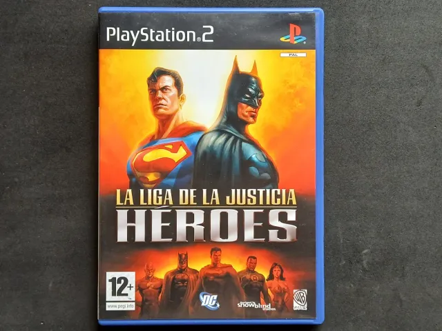 LA LIGA DE LA JUSTICIA HEROES  PS2