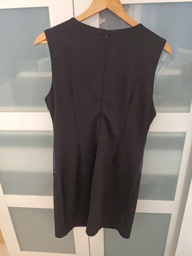 Vestido negro entallado AZARA Talla L