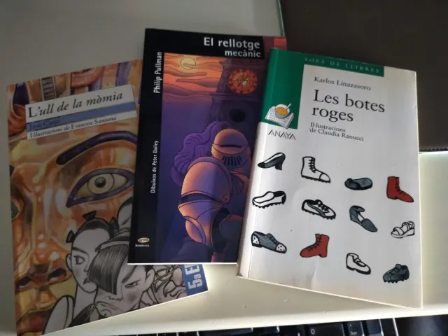 Lote novelas juveniles en valenciano