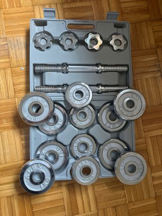 Maletín Pesas Gimnasio Alex 1kg 0.5kg