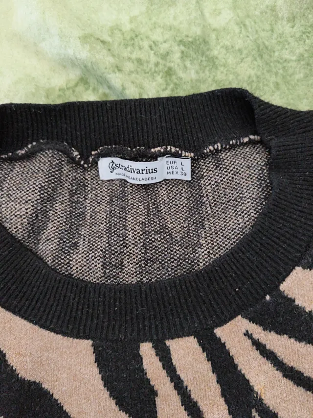 Jersey estampado animal print corto