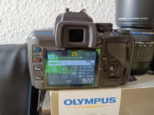 Cámara Olympus E-420 + 2 Lentes + Accesorios 