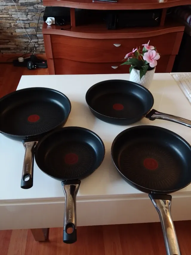 Juego 4 sartenes Tefal