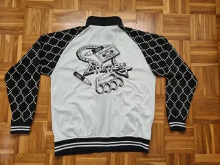 Sudadera Grimey con diseño de cassette y cadena