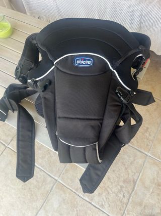 Mochila Porta Bebé Ergonómica Negra