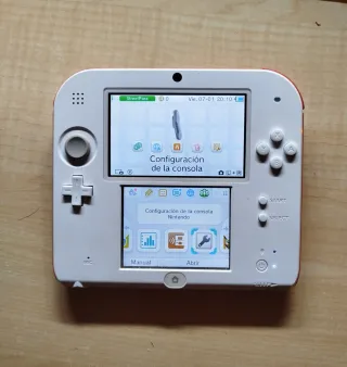 Nintendo 2DS Blanca y Roja