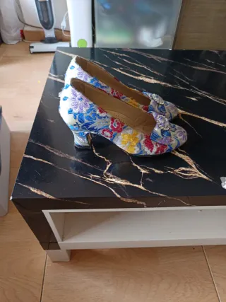 Traje de Fallera Talla 34 Multicolor