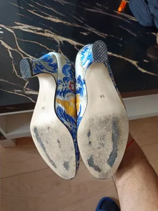 Traje de Fallera Talla 34 Multicolor