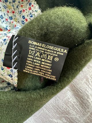 Boina Elosegui Verde Mujer