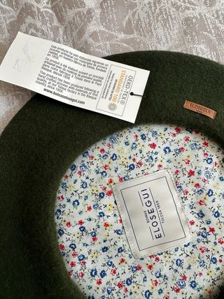 Boina Elosegui Verde Mujer