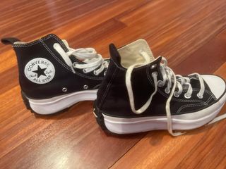 Converse Chuck Taylor Botas Plataforma Negras
