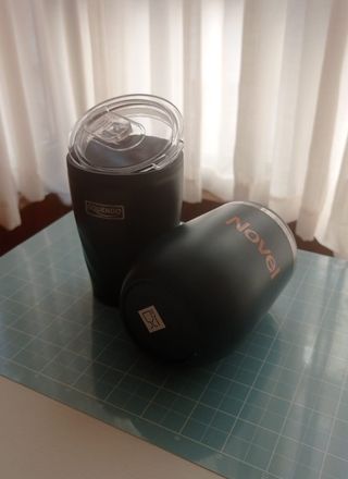 Vasos termo metálicos