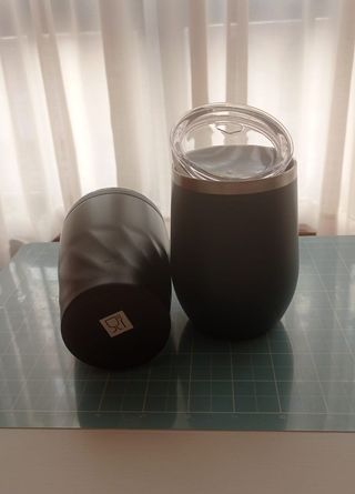 Vasos termo metálicos