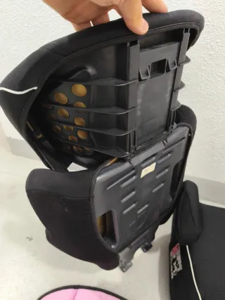 Silla de coche para niñ@ con diseño de mariposas