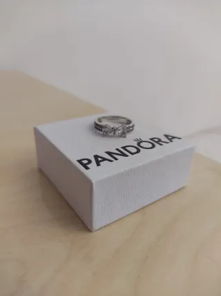 Anillo Pandora Lazo Plata