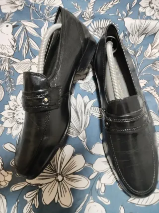 Zapatos de vestir negros para hombre