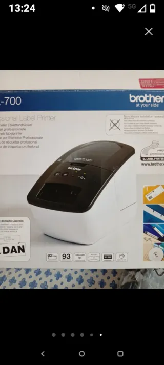 Brother QL-700 Impresora Etiquetas Profesional