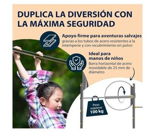 HUDORA Barra Alta Gimnasia Exterior