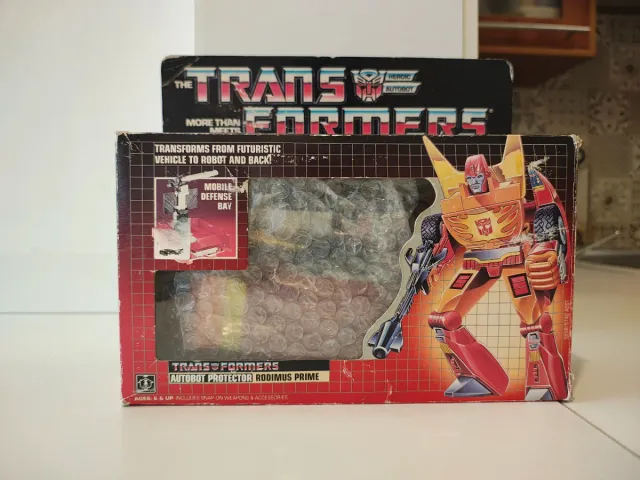 Transformers Rodimus Prime 1986 Figura Completa