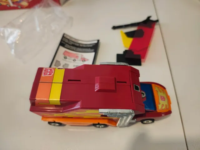 Transformers Rodimus Prime 1986 Figura Completa