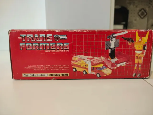Transformers Rodimus Prime 1986 Figura Completa