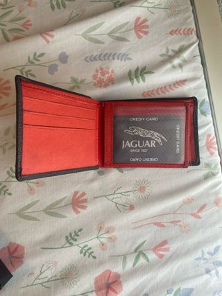 Cartera Jaguar Negra